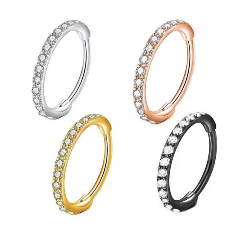 Body Jewelry Surgical Steel - Anneau de nez 16G en acier