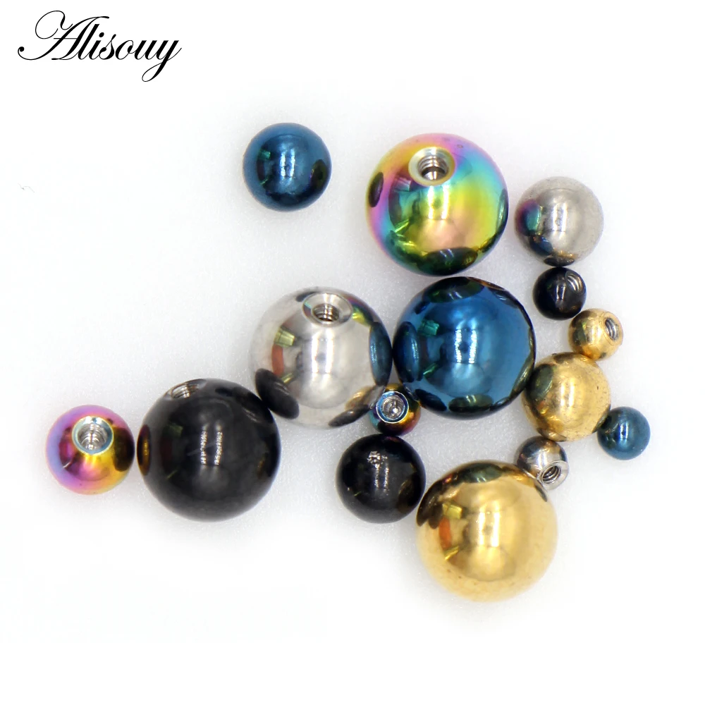 Body Jewelry Replacement Ball - Alisouy 10 pièces/lot boules de remplacement
