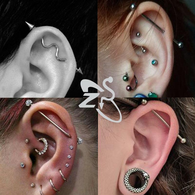 ZS – anneau en acier chirurgic - Body Jewelry Surgical Steel avis et prix