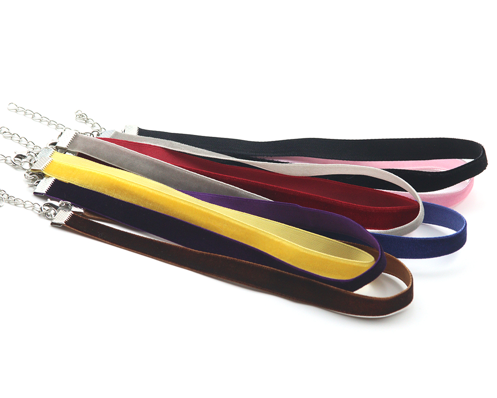 Collier court en velours vinta - Body Jewelry Necklace avis et prix
