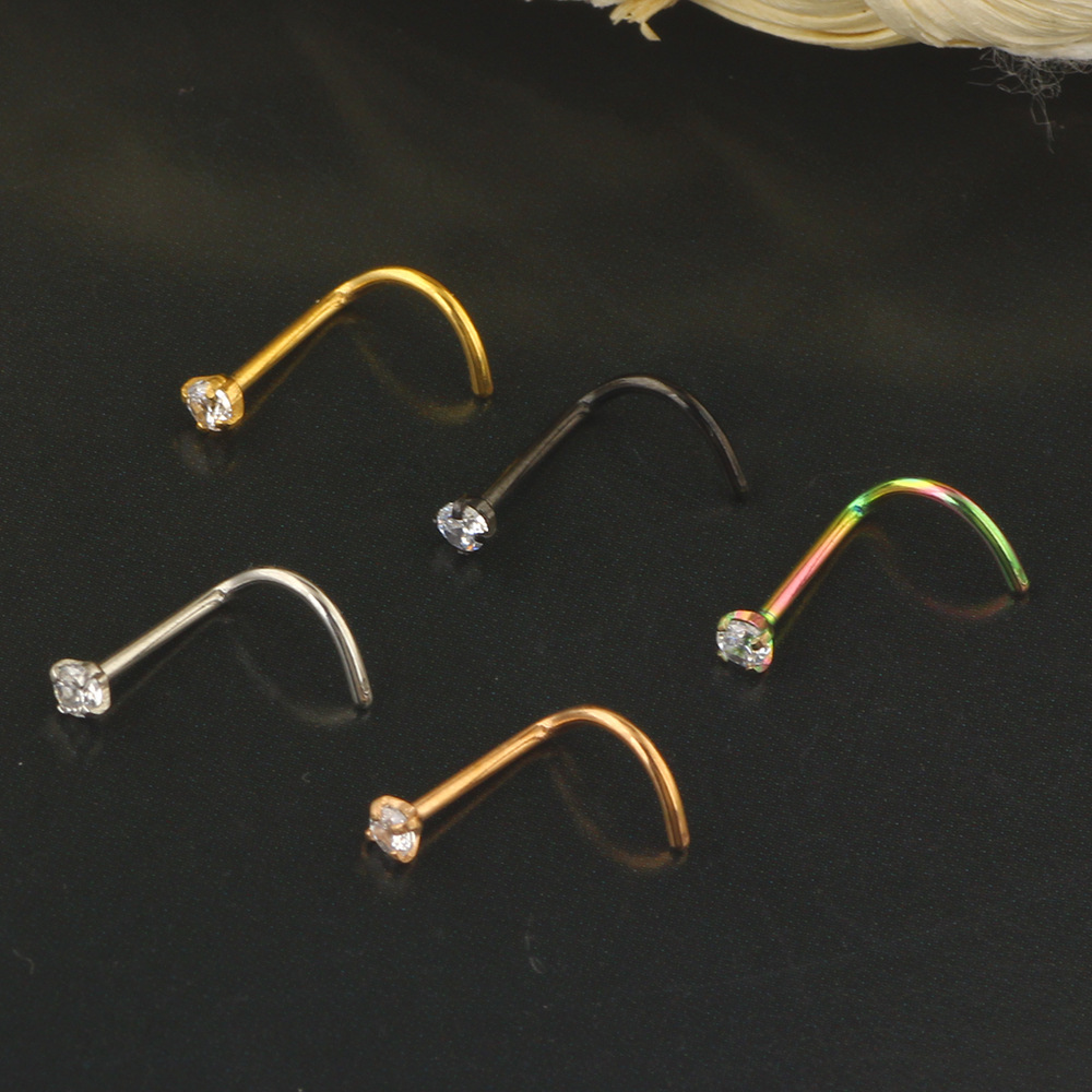 Anneaux de nez 20G en acier ch - Body Jewelry Surgical Steel avis et prix