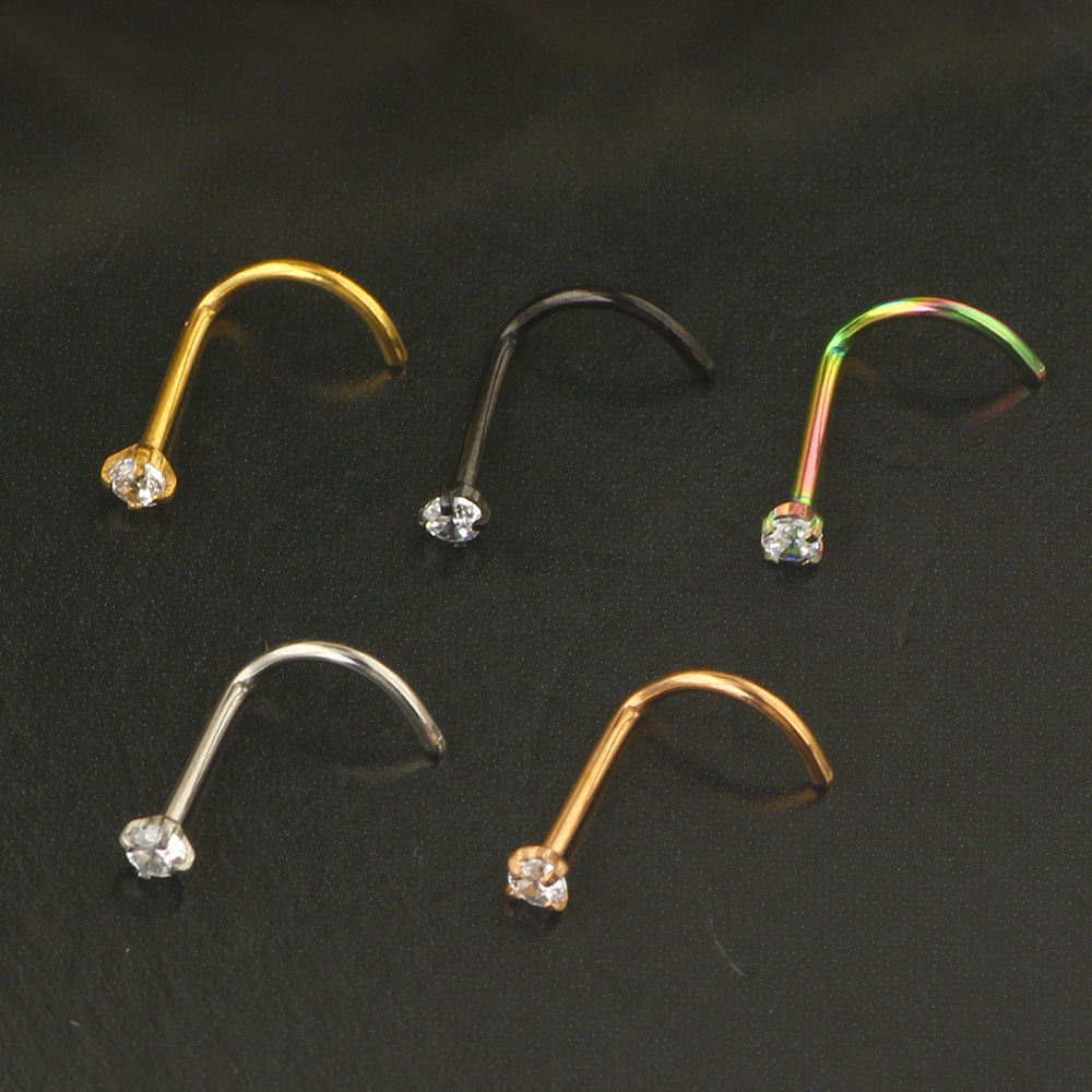 Anneaux de nez 20G en acier ch - Body Jewelry Surgical Steel avis et prix