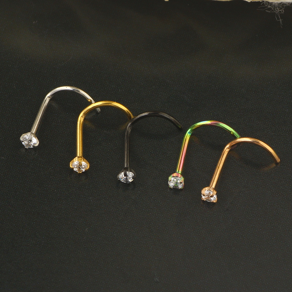 Anneaux de nez 20G en acier ch - Body Jewelry Surgical Steel avis et prix