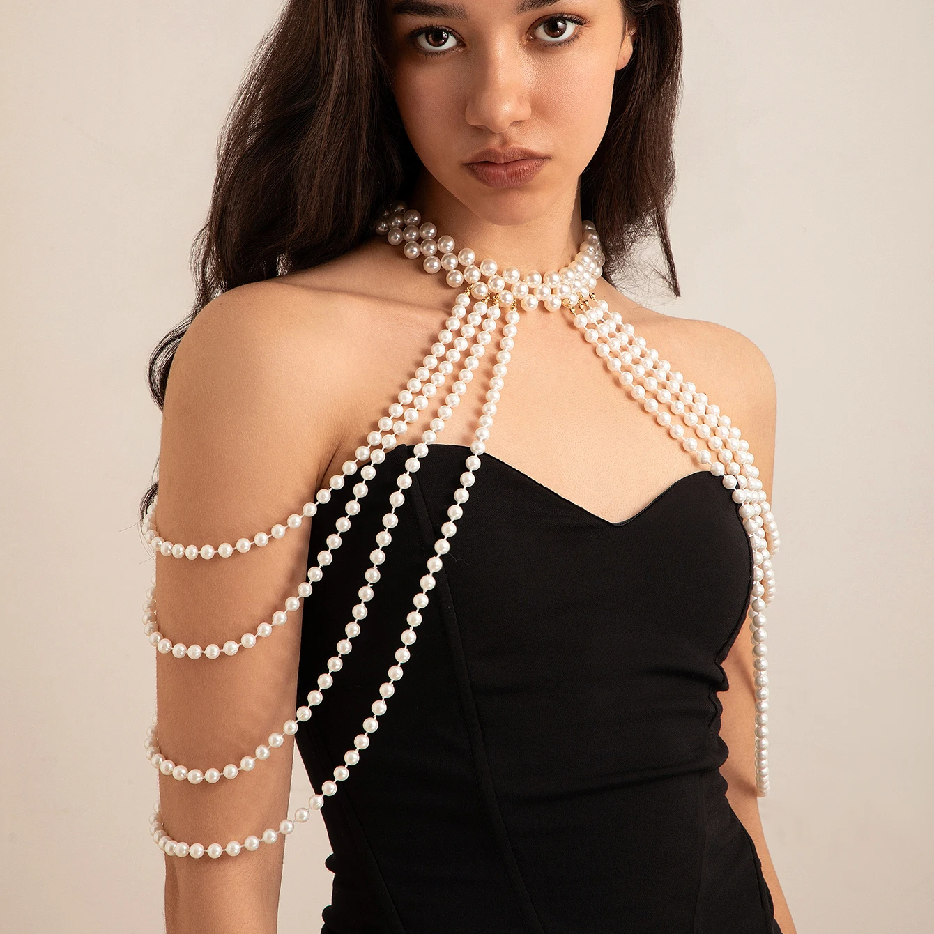Chaîne d'épaule de mariée élég - Body Jewelry Necklace avis et prix