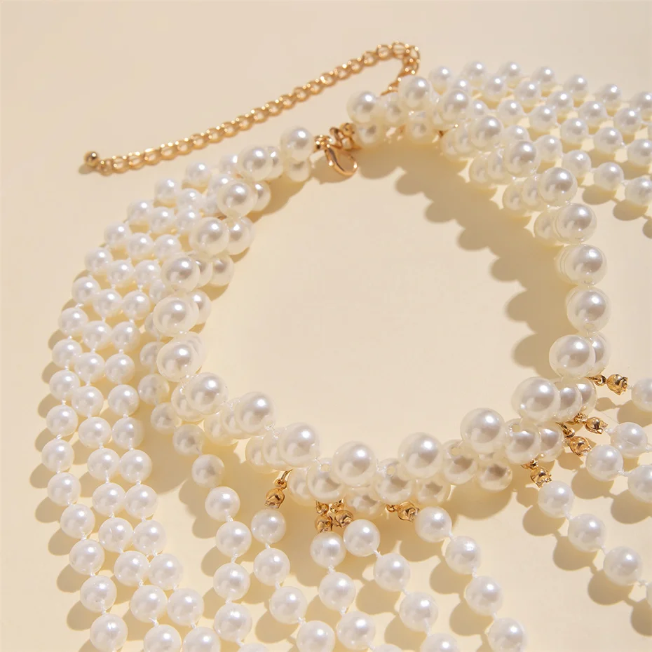 Chaîne d'épaule de mariée élég - Body Jewelry Necklace avis et prix