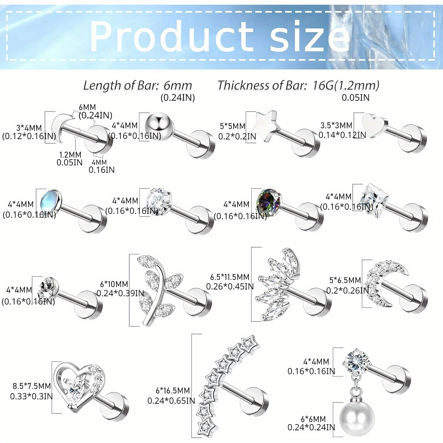 Drperfect acier inoxydable Car - Body Jewelry Surgical Steel avis et prix