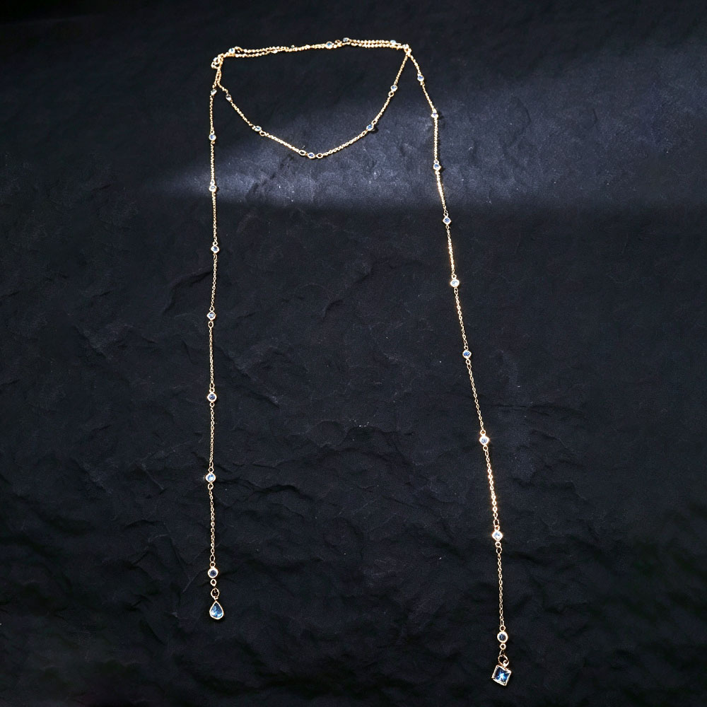 Nouvelle Chaîne de Dos Élégant - Body Jewelry Necklace avis et prix