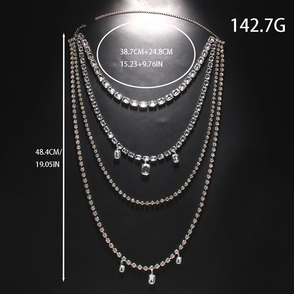Brillant strass Long gland dos - Body Jewelry Retainers avis et prix