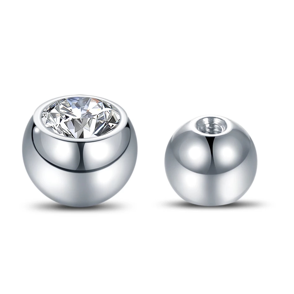 Boules de cristal filetées ext - Body Jewelry Replacement Ball avis et prix