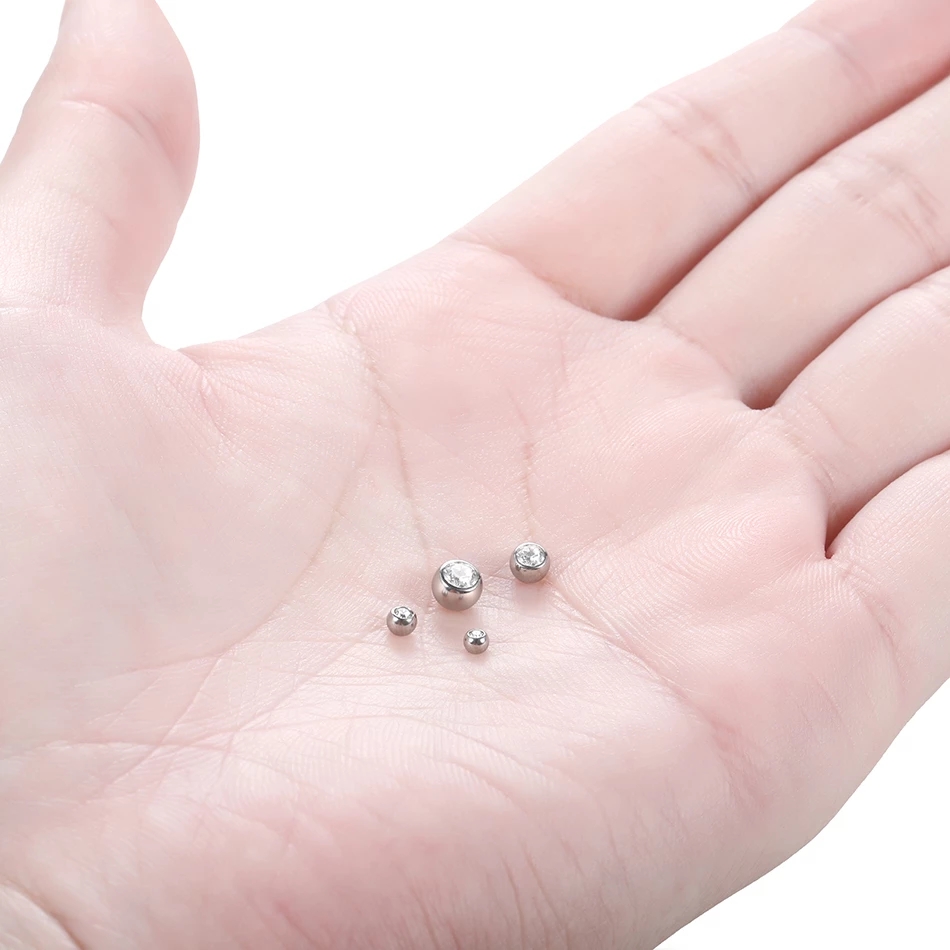 Boules de cristal filetées ext - Body Jewelry Replacement Ball avis et prix